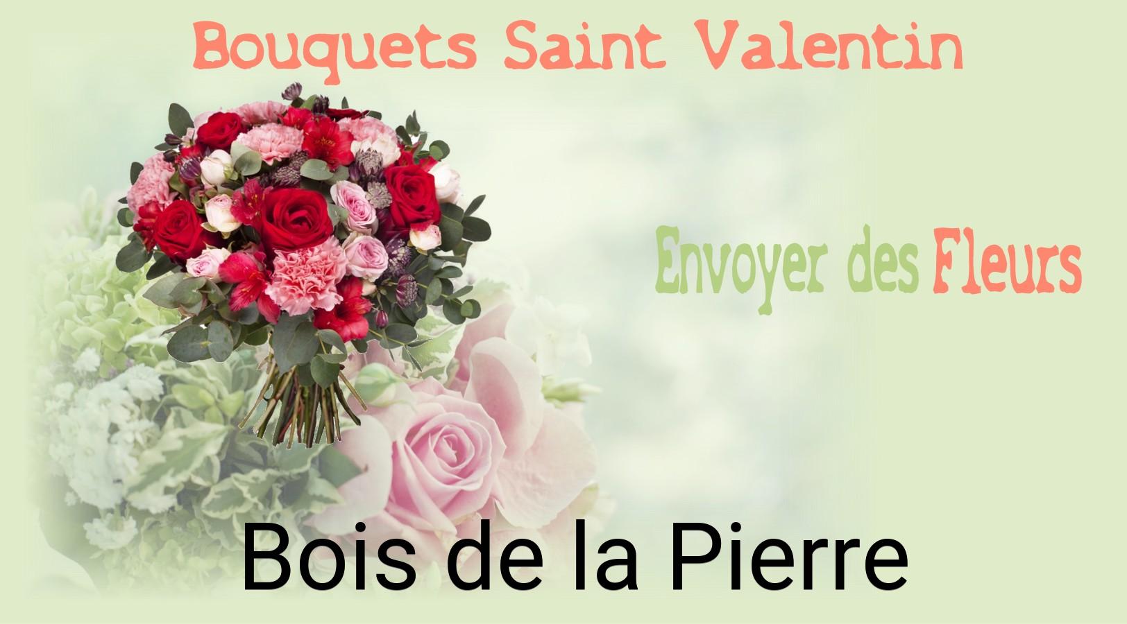 Roses de Saint-Valentin livrées à Bois-de-la-Pierre